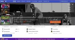 Desktop Screenshot of planet.willow.tv
